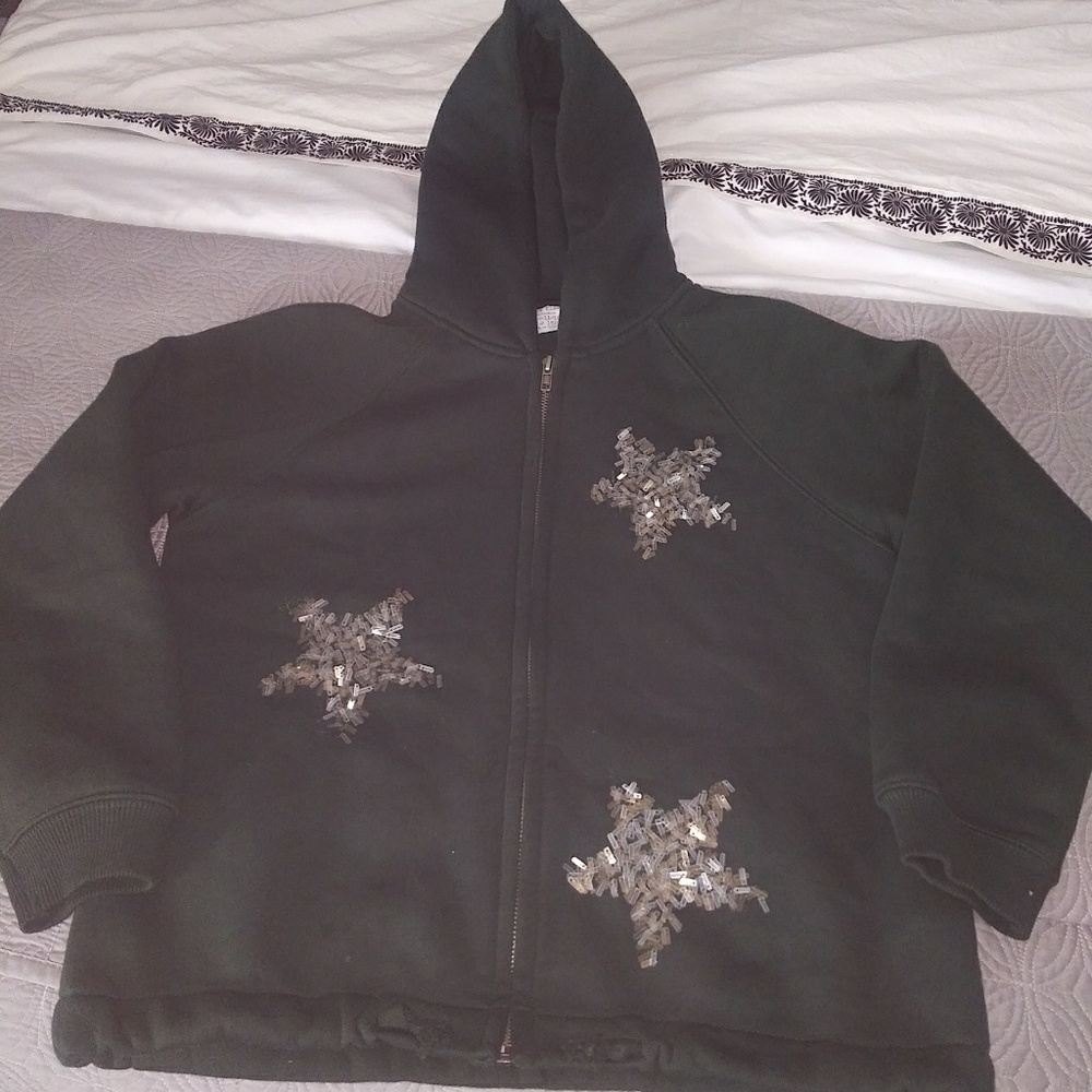 Zara Green hoodie